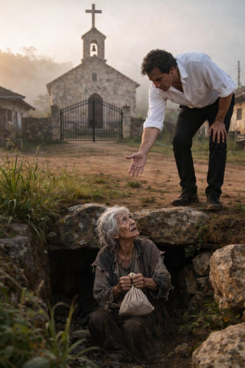 DU GÖMDE DIN HEMLÖSA MAMMA I EN STÄDVÄSKA… TILLS DIN MILJARDÄRSCHEF KNÄBÖJDE FÖR HONOM