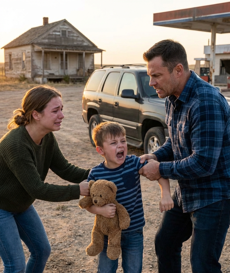 Mein Mann schnallte ruhig unser Kleinkind ab und stellte uns auf dem Gehweg ab. „Brian, hast du den Verstand verloren?“, schrie ich. Doch als er davonraste und ich sah, dass jede Tasche im Kofferraum ihm gehörte – nicht mir –, durchschnitt Klarheit die Panik: Das war kein Streit. Es war eine Ausstiegsstrategie.