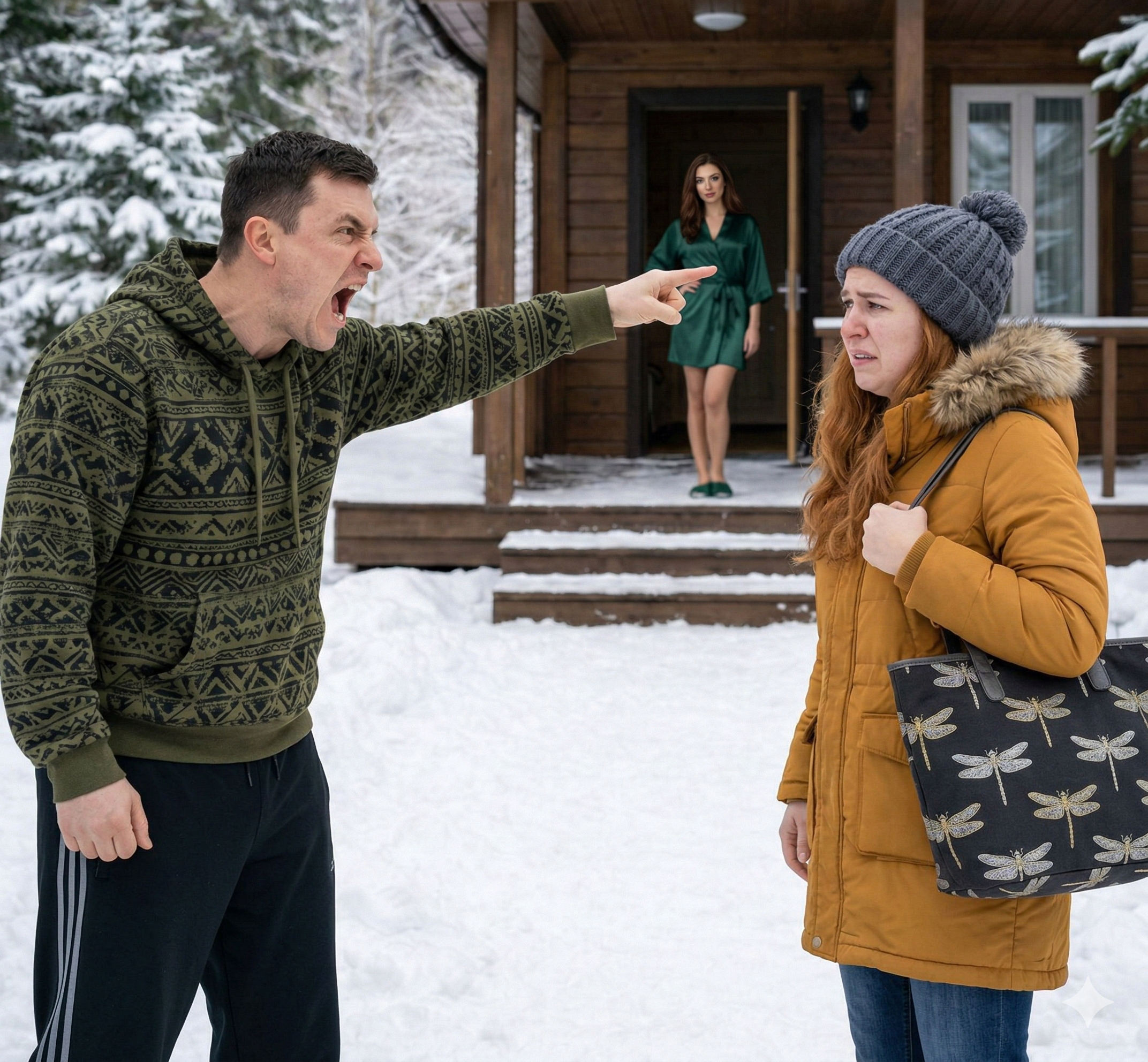 ”Jag sålde ditt hus, dra åt helvete” — maken kastade ut sin fru i kylan, men bleknade snart när han såg vem som godkände hans kostnadskalkyl.
