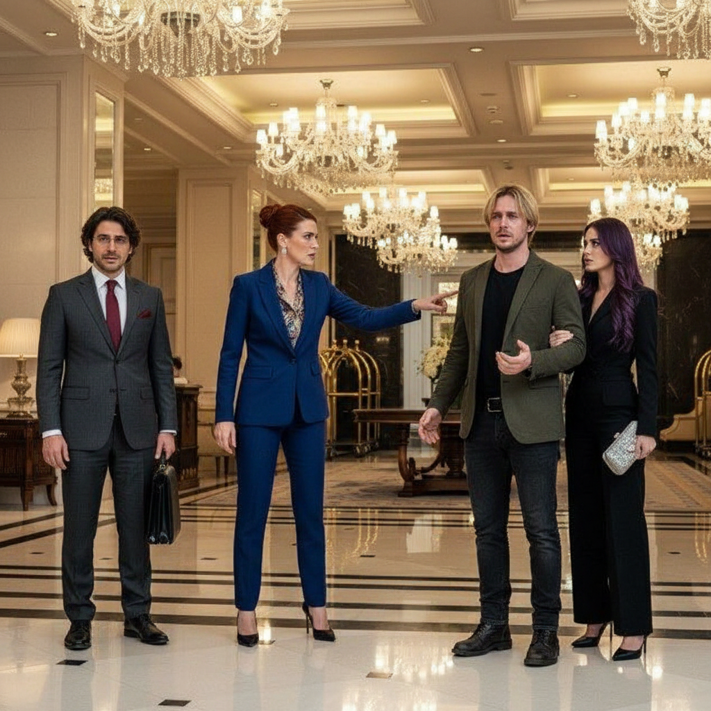 Er nahm seine Geliebte mit in ein 5-Sterne-Hotel – doch erstarrte, als seine Frau als NEUE Eigentümerin hereinkam