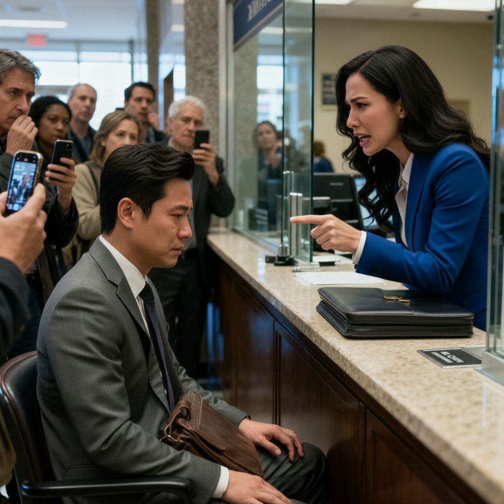 Eine mächtige Bankdirektorin demütigt öffentlich einen alten Schwarzen Mann, der nur gekommen war, um seine Ersparnisse abzuheben – doch nur wenige Stunden später schlägt das Karma gnadenlos zurück, als sie ein Geschäft über 3 Milliarden Dollar verliert, das ihre Karriere hätte retten können … – BN