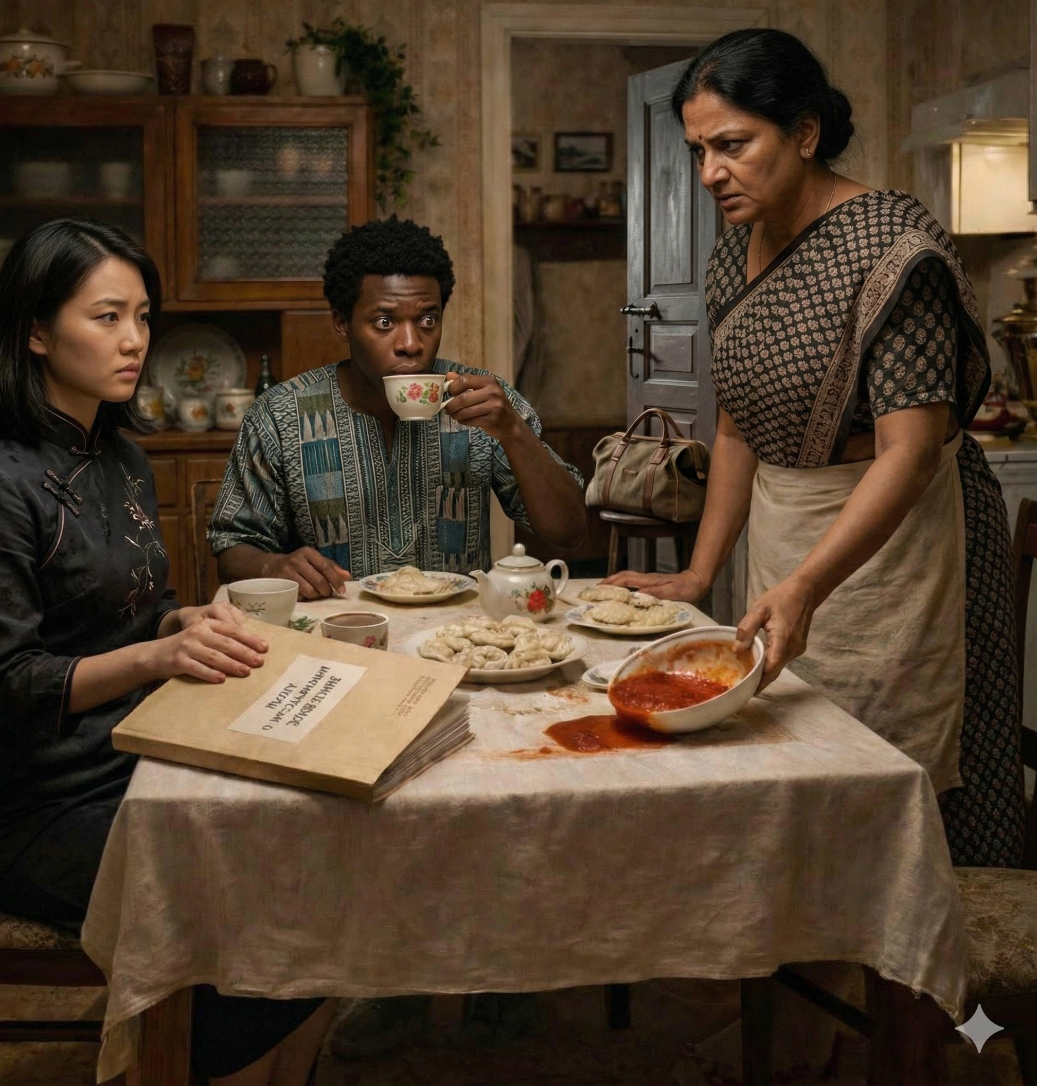 ”Skilj dig, plåga inte min son!” — skrek svärmodern.