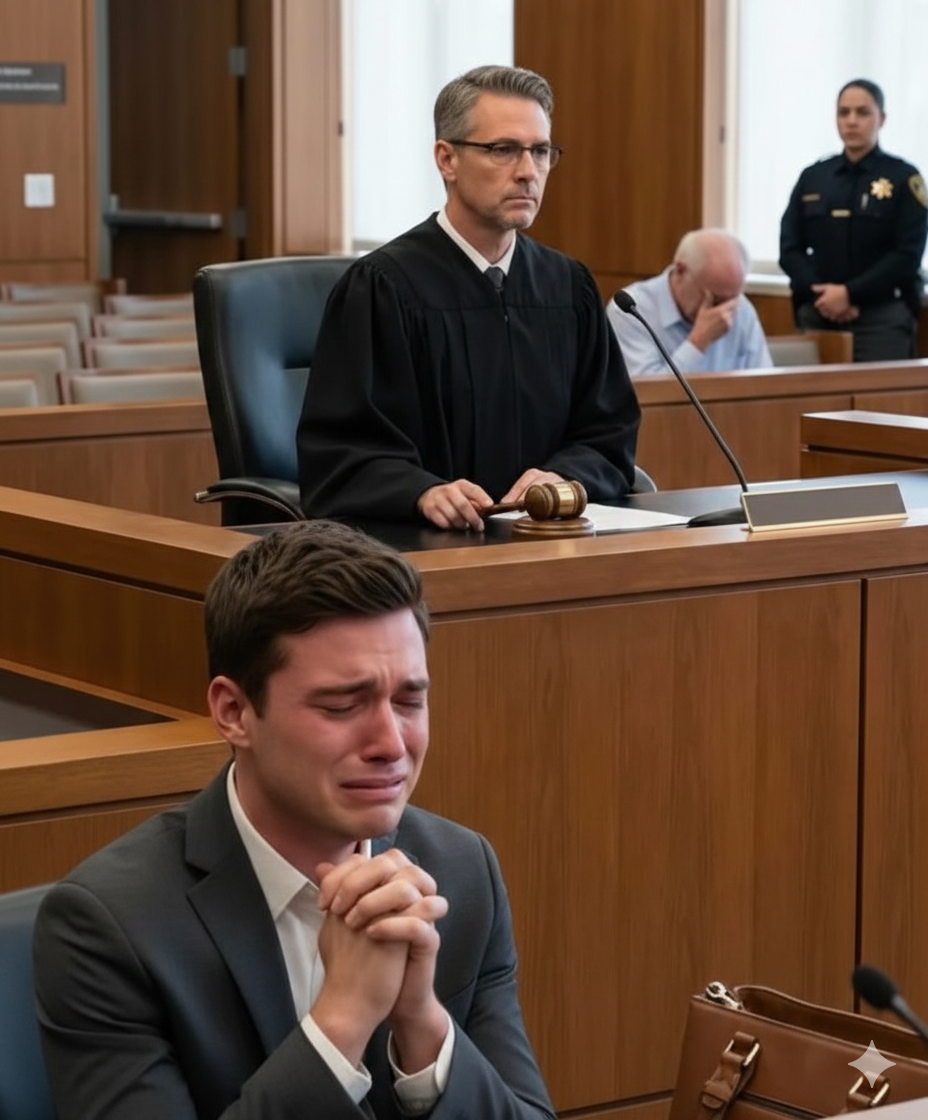 Jag sa aldrig till mina föräldrar att jag var en federal domare. För dem var jag fortfarande «bortfallet», medan min syster var det gyllene barnet. Sedan tog hon min bil och begick en hit-and-run. Min mamma tog tag i mina axlar och skrek: «Du har ingen framtid ändå! Säg att du körde!»Jag stannade lugn och frågade min syster tyst,» orsakade du olyckan och flydde?»Hon knäppte tillbaka,» ja, det gjorde jag. Vem skulle tro dig? Du ser ut som en brottsling.»Det var nog. Jag drog ut min telefon. «Öppna domstolen», sa jag. «Jag har bevisen.”