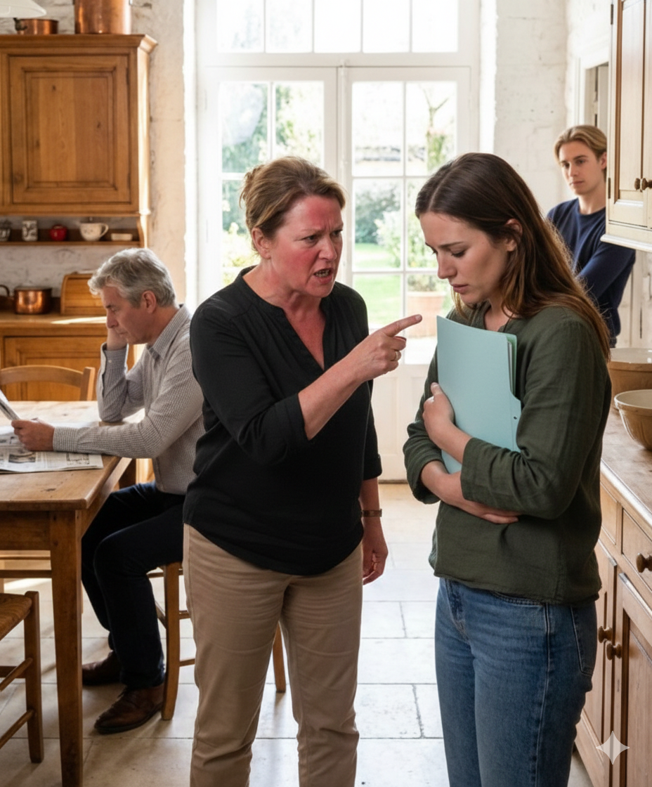 Jag spenderade tio år på att spara till mitt första hem. När jag delade nyheterna gratulerade min mamma mig inte — hon knäppte: «du är inte gift. Pengarna var till din systers bröllop.”