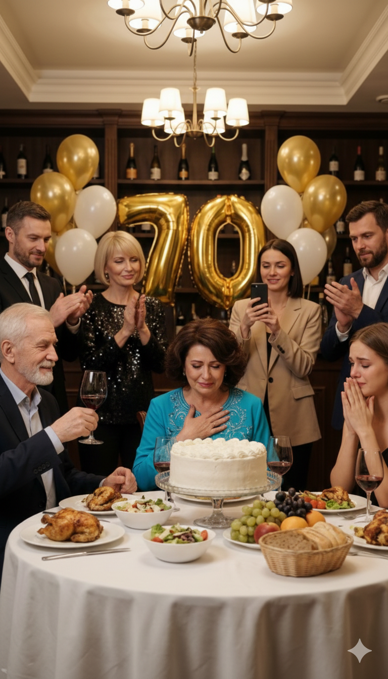 På min sjuttionde födelsedag, min man meddelade att han lämnade. Jag trodde aldrig att någon skulle applådera. Mycket mindre att det skulle vara mina egna döttrar.