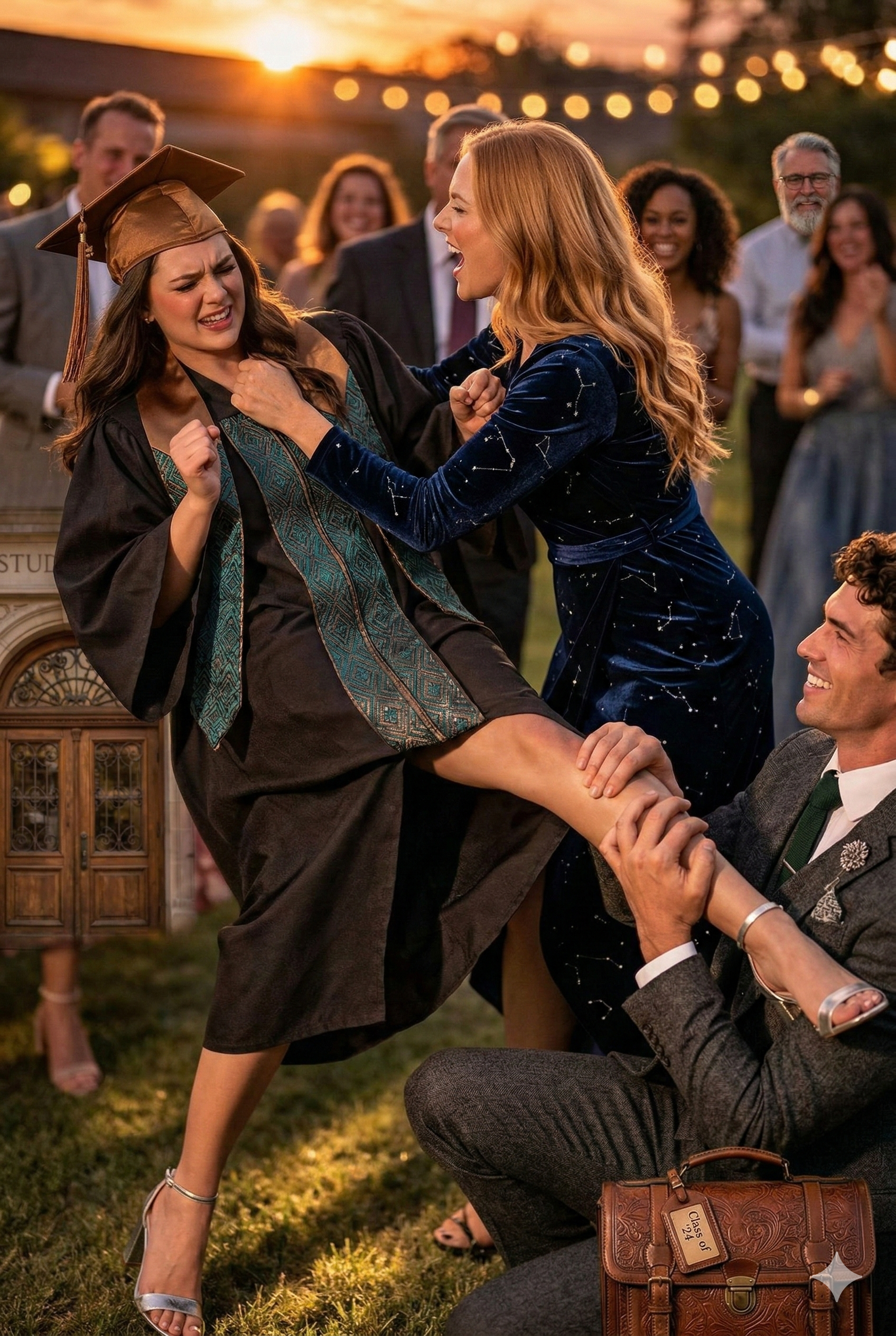 På min examensfest på universitetet tillkännagav jag min förlovning – och min styvmor slog mig så hårt att jag svimmade inför allas ögon.