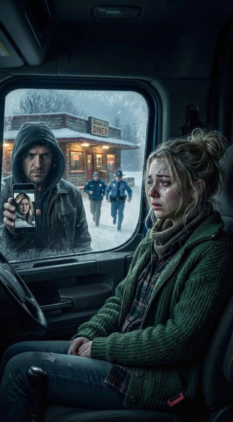 Der Wind schnitt in mich wie ein Messer, als ich taumelnd durch den Blizzard stolperte und mich auf die nächste brutale Eiswelle gefasst machte.Hinter mir verschluckten ihre Rücklichter die Nacht.„Folge mir nicht!“ schrie er — und ließ mich dann im Schnee zurück wie Müll.Ich zerbrach, biss mir einen Schrei ab, als das Baby kam, und heiße Tränen froren mir auf den Wangen fest.„Bitte … nicht hier …“ flehte ich die leere Dunkelheit an.Dann rissen Scheinwerfer die Sturmwand auf.Ein Truck verlangsamte.Ein Mann sprang heraus, starrte mich an — und flüsterte dann, zitternd: „Du bist es.“Und in diesem Augenblick … änderte sich alles.