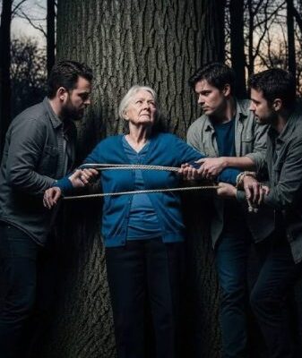 Meine gierigen Kinder ließen mich im Wald an einen Baum gefesselt zurück, um für mein Erbe zu sterben. Sie hatten jedoch nicht mit einem kleinen Mädchen gerechnet, das mich fand – oder mit der Überraschung, die in meinem Testament auf sie wartete.