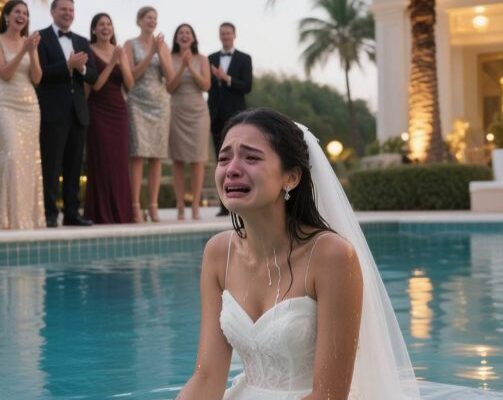 Meine Schwiegermutter hat meine Hörgeräte ruiniert, indem sie mich auf meiner Hochzeit in einen Pool gestoßen hat – doch sie ahnte nicht, was als Nächstes passieren würde