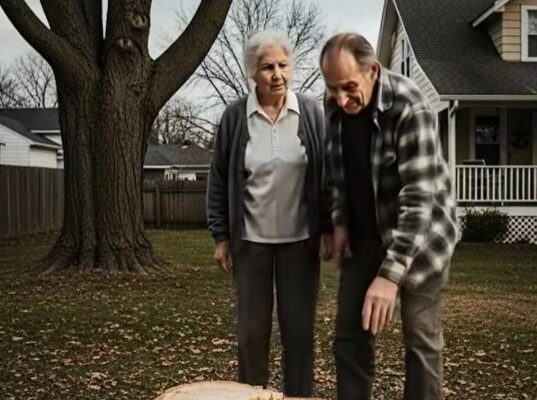 Als wir aus dem Urlaub zurückkamen, bemerkten wir, dass unser riesiger Baum verschwunden war — doch die wahre Überraschung wartete unter der Erde