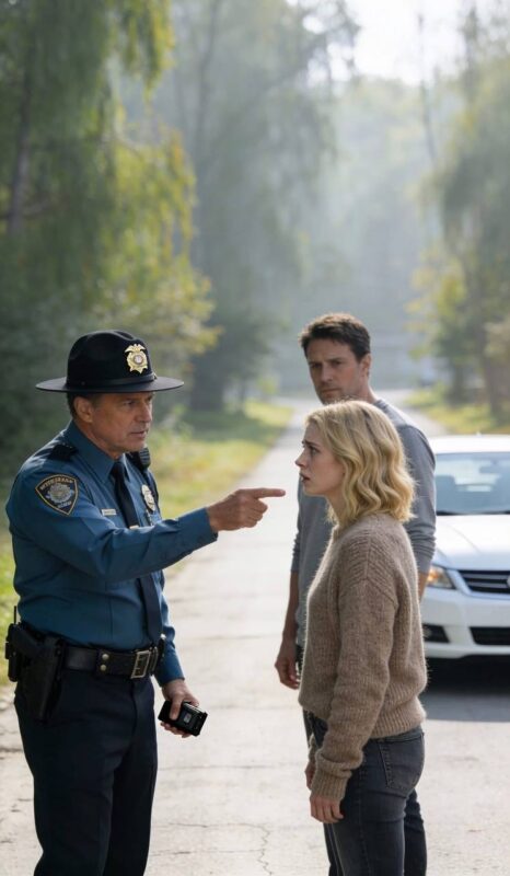 En rutinmässig trafikkontroll för ett trasigt bakljus blev snabbt spänd.