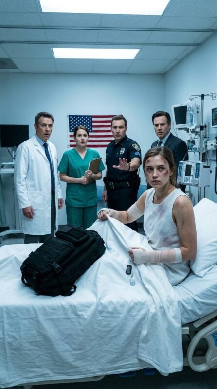 De lämnade henne att dö i en sjukhussäng, ovetande om att hon var en Navy SEAL.