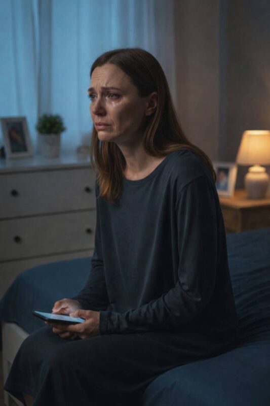 Mitt vatten gick mitt i natten — när jag ringde min man svarade en annan kvinna.Jag spelade in det och skickade det till hans far, en mäktig general … och allt förändrades innan morgonen.