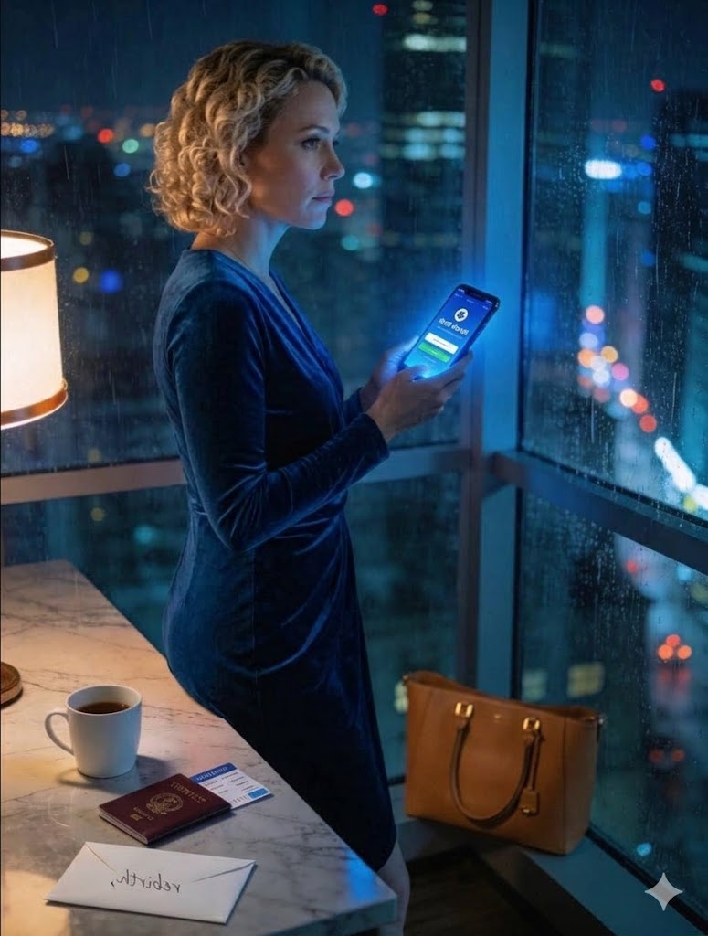 Tre dagar efter att jag skickade min man till Kanada avslöjade en banknotis hans plan — så jag flyttade 1,2 miljoner dollar, ansökte om skilsmässa och lät hans ”nya liv” rasa samman.