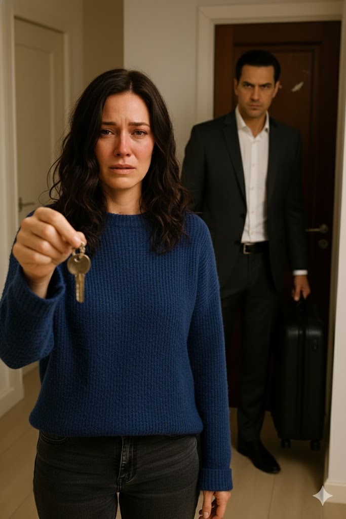 «Ich bleibe in der Wohnung. Sie gehört mir» — sagte Nora ruhig und wies Konrad klar zurück