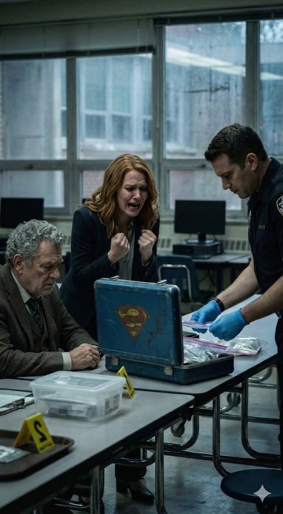 Min sons skola ringde mig på jobbet.”Du måste komma nu. Det är brådskande.”När jag kom dit var parkeringsplatsen full av ambulanser.Rektorn väntade vid ingången, hennes ansikte var helt utan färg.”Vem packar hans lunch?” frågade hon tyst.Hon ställde min sons lunchlåda på bordet och drog upp dragkedjan.I samma ögonblick som jag såg vad som fanns inuti domnade mina fingrar bort…