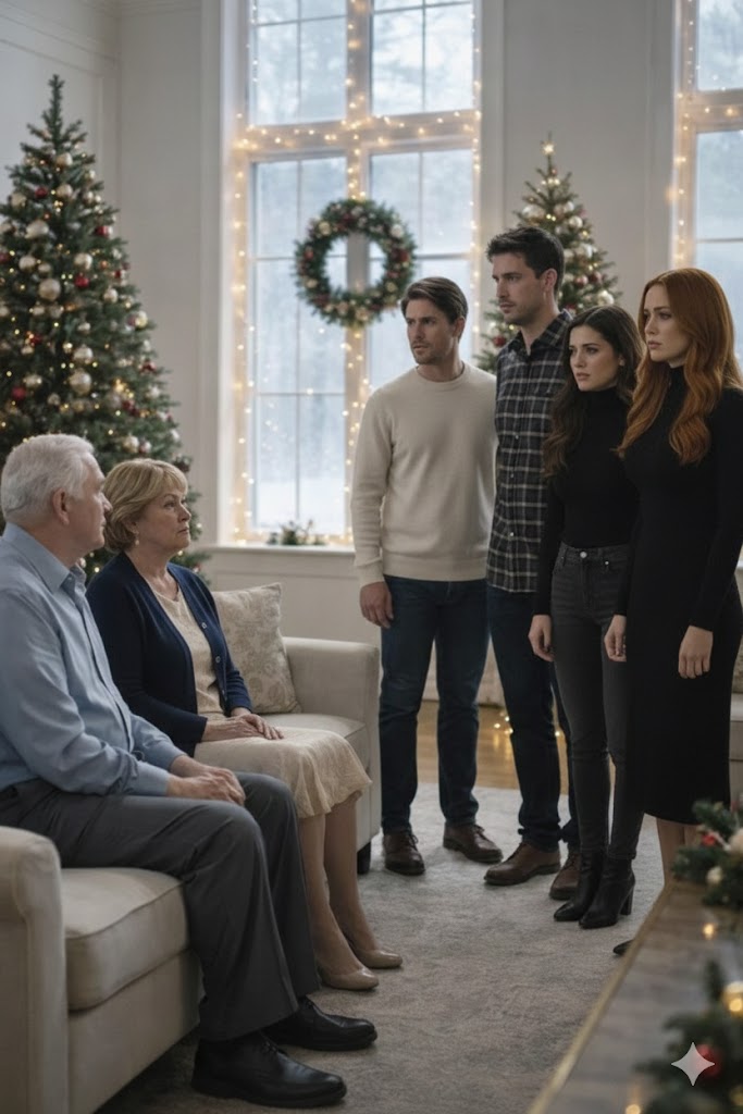 Als die Geliebte meines Mannes verkündete, schwanger zu sein, forderten meine Schwiegereltern mich auf, mein eigenes Haus zu verlassen — ich antwortete mit einem ruhigen Satz, und sie verstummten.