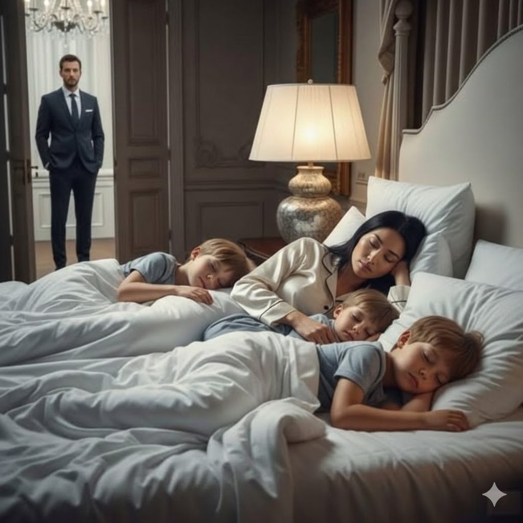 Nur eine Nanny schaffte es, mit den Drillingen des Milliardärs klarzukommen, mit denen sonst niemand zurechtkam