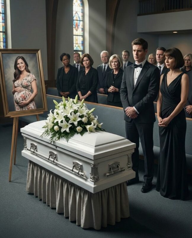 Mannen tog med sig matte till sin gravida frus begravning — då öppnade advokaten hennes testamente och avslöjade