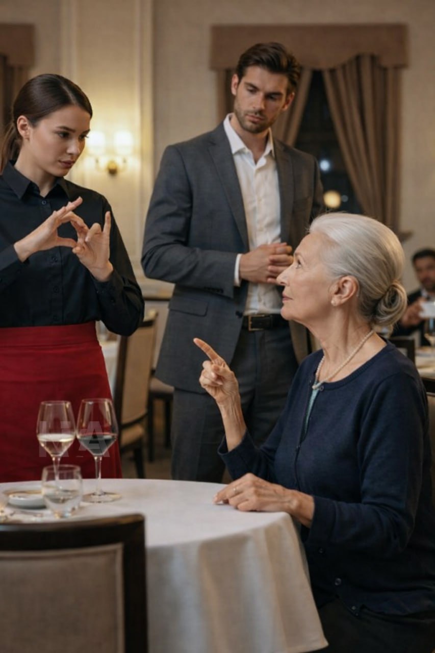 HON SKREV EN ENDA MENING TILL MILJARDÄRENS DÖVA MAMMA… OCH HANS IMPERIUM BÖRJADE BRINNA I TYSTHET