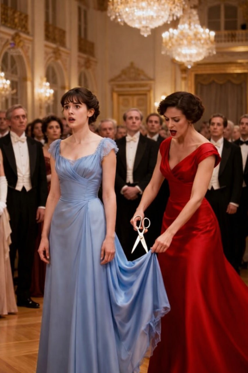 Hon klippte min klänning på en wienersk bal – då klev den verkliga ägaren av märket in