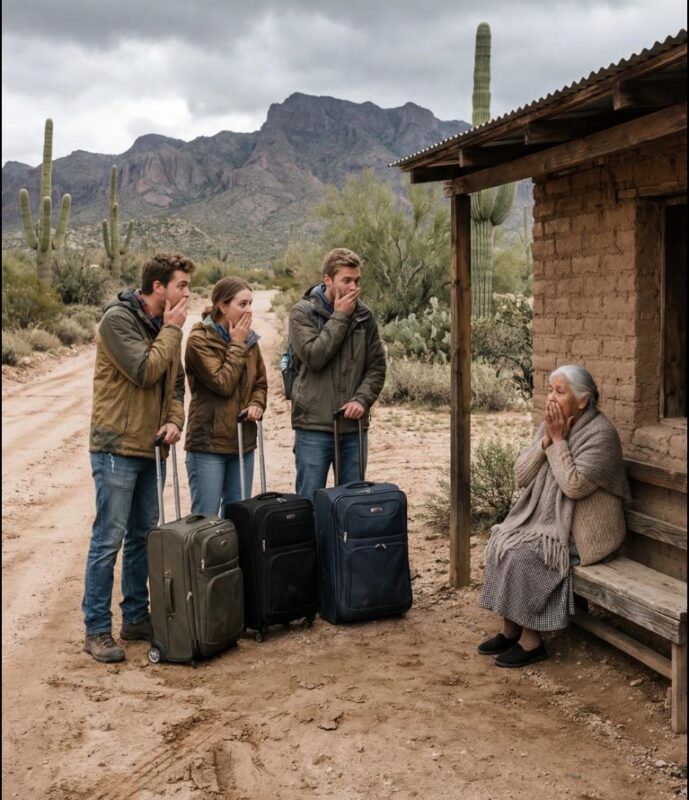 Jag reste med mina syskon, Mel och Gui, den yngsta. Vi tre lämnade flygplatsen med resväskor i handen och ler fulla av känslor. Vi trodde att mamma skulle bli förvånad, att hon skulle bli starkare, lugnare, kanske ännu lyckligare. Vi skrattade utan tvekan i våra hjärtan.