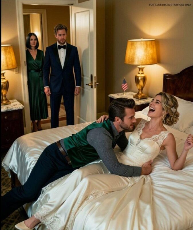 Vid min brors bröllop fångade jag min man och svägerska mitt i en förbjuden affa:ir.