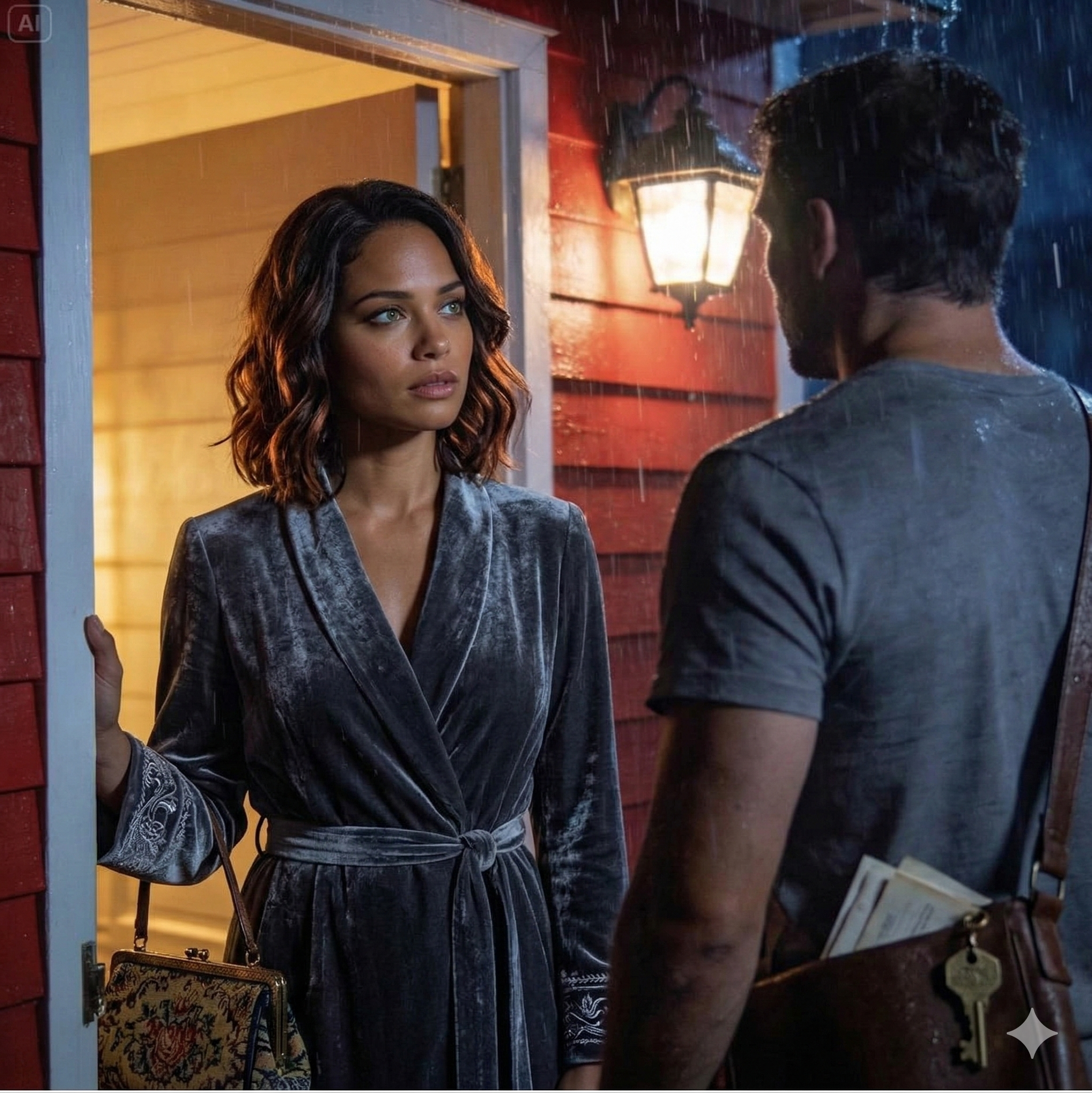 Min 59-åriga granne knackade vid midnatt — och 20 minuter senare var ingenting detsamma…