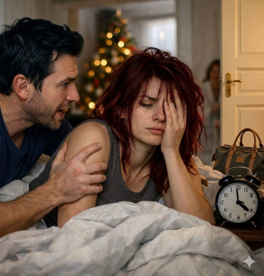 — Upp och ställ dig vid spisen, gästerna har vaknat och vill ha något varmt! — min man skakade liv i mig klockan åtta på morgonen den 2 januari, trots att han själv hade lovat att hjälpa till med matlagningen.