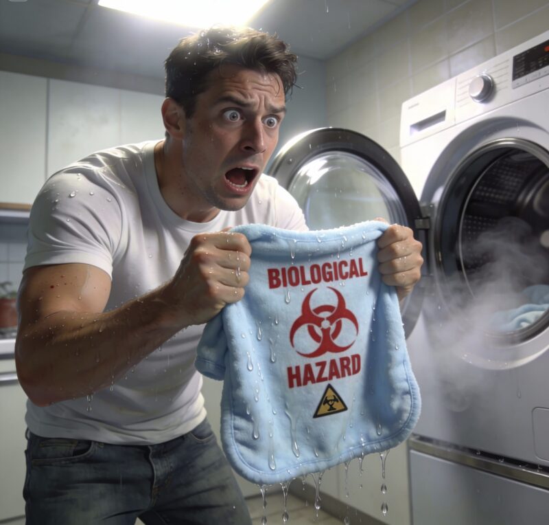 Min svärmor skrattade när hon räckte mig en ”specialgjord bebisfilt”.”Det är min hobby, du kommer att älska den”, sa hon.Min svägerska fnissade: ”Den är smaklös, men den passar dig, lol.”Jag använde den aldrig till min bebis.Men när min man försökte tvätta den skrek han: ”V-vad är det här?!”