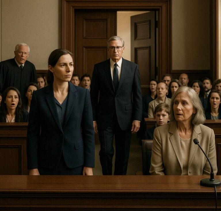 Min mamma vittnade mot mig: ”Hon kan knappt behålla ett jobb!”Överdomaren reste sig: ”Vet ni inte var hon har arbetat de senaste åtta åren?”Mamma blev kritvit… Sanningen var en riktig chock!