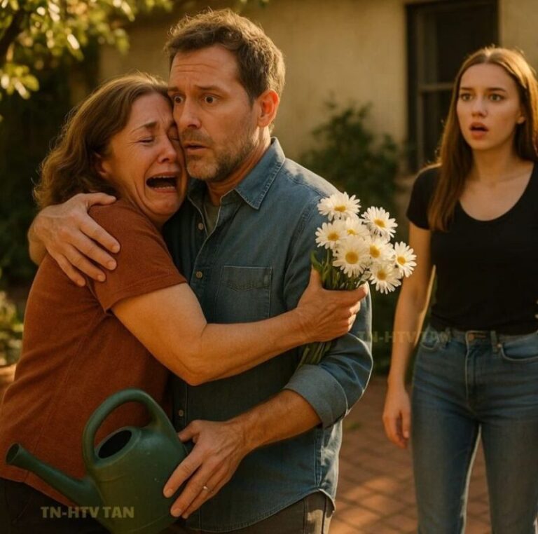 20-årig tjej blev kär i man över 40 – men när hon presenterade honom för sin mamma kastar hon sig plötsligt om halsen på honom och börjar gråta… för det visar sig att han är…