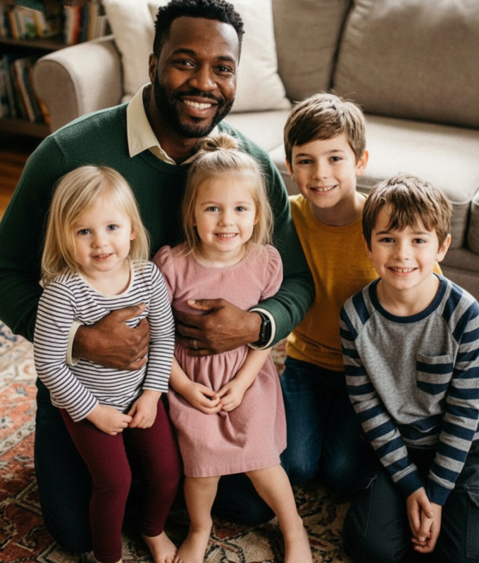 Ich adoptierte vier Geschwister, die getrennt werden sollten – ein Jahr später tauchte ein Fremder auf und enthüllte die Wahrheit über ihre leiblichen ElternIch adoptierte vier Geschwister, die getrennt werden sollten – ein Jahr später tauchte ein Fremder auf und enthüllte die Wahrheit über ihre leiblichen Eltern