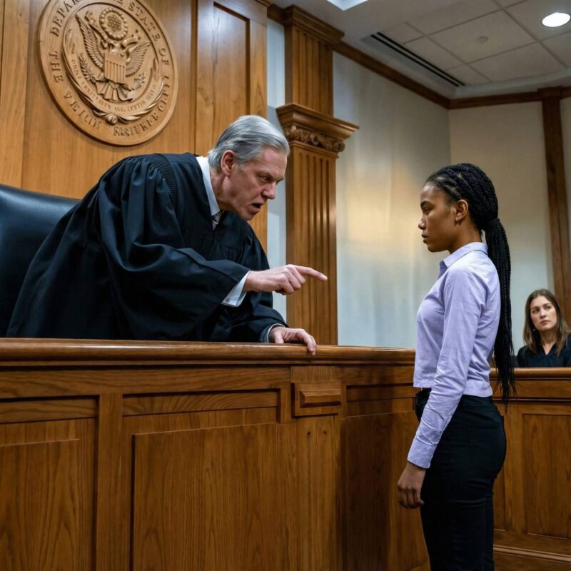 “Tror du att du kan lura den här domstolen?”. Domare HÅNAR svart tonåring i rättssalen, chockas när han får veta att hon är ett geni. Advokat i förklädnad.