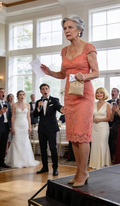 Jag betalade 12 500 dollar för min sons bröllop.Under mottagningen sa han: ”Jag vill tacka min riktiga mamma” och pekade på min svärdotters mamma.Alla stirrade.Jag förblev tyst.Så gjorde jag något han aldrig kommer att glömma…