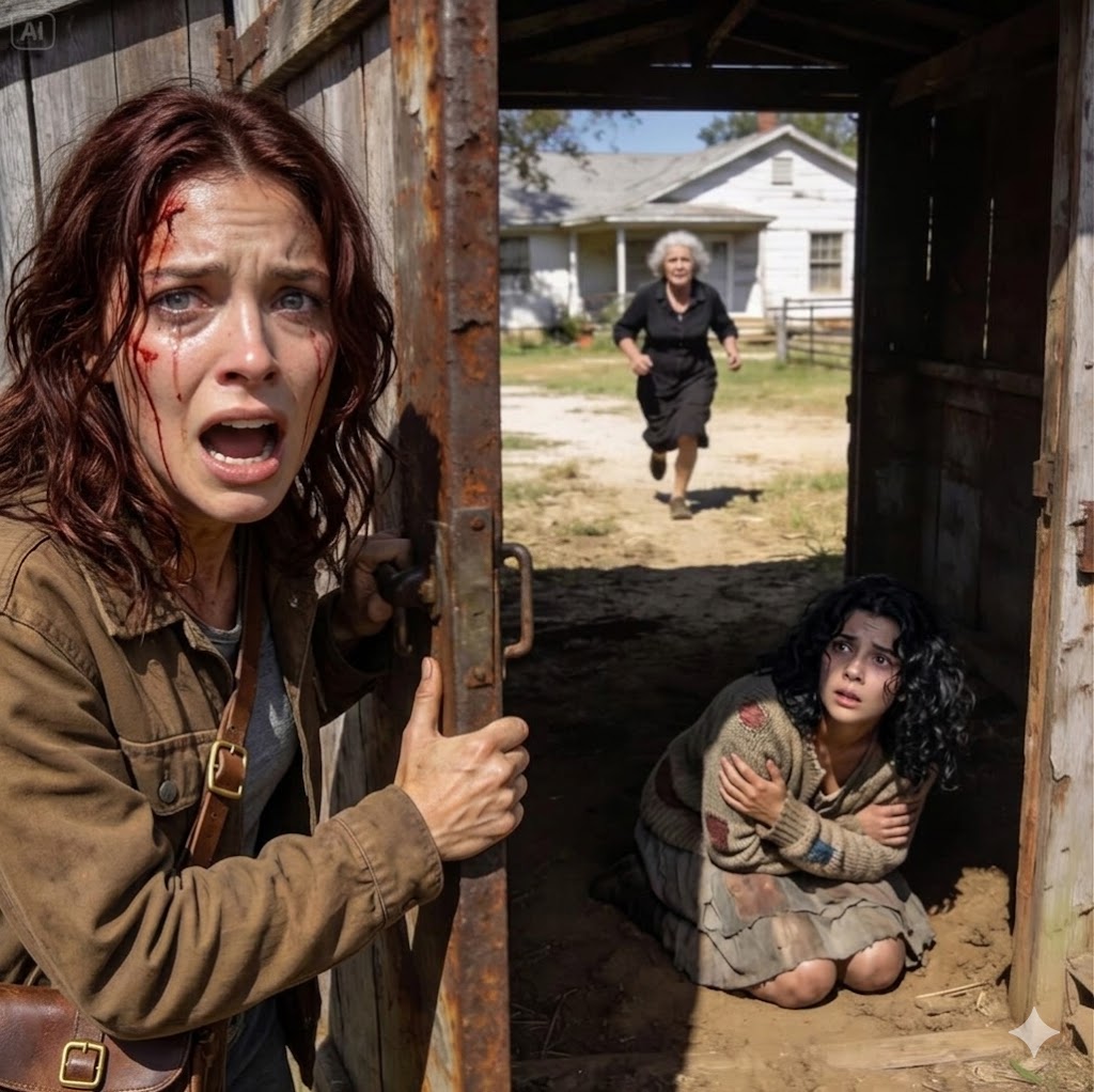 När jag besökte mina föräldrars hus hörde jag en svag röst från skjulet. Jag öppnade dörren och kikade in för att hitta en mager flicka i trasiga kläder, darrande och hukade ner. «Jag är hungrig… hjälp mig …» när jag fick en bra titt på hennes ansikte insåg jag vem hon var. Hennes identitet fick mitt blod att bli kallt…