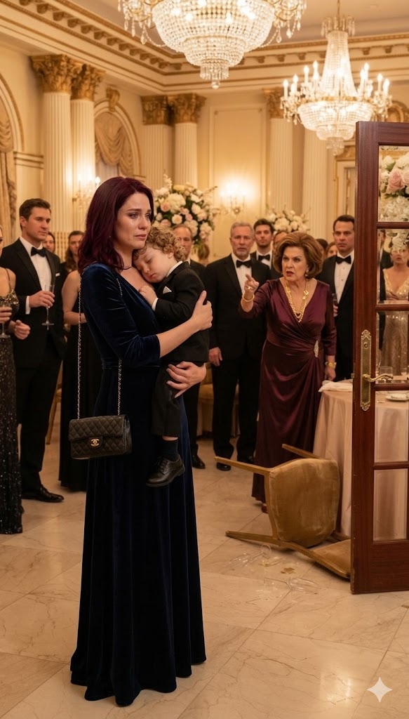 Jag har aldrig berättat för mina föräldrar att det var jag som investerade 500 miljoner dollar för att rädda deras företag som höll på att gå under. Min syster tog åt sig äran och påstod att det var hon som gjorde affären. På en högtidlig mottagning råkade min femårige son spilla vatten på hennes klänning. Hon slog honom så hårt att han svimmade. Min mamma flinade: ”Klumpig latare. Ta pojken och dra härifrån.” Jag gav dem en sista chans att be om ursäkt. Istället skrek de: ”Din syster räddade oss! Du är bara en börda!” Sedan riktades all uppmärksamhet mot mig. ”Välkomna vår ordförande…” Det jag gjorde härnäst krossade deras värld helt.