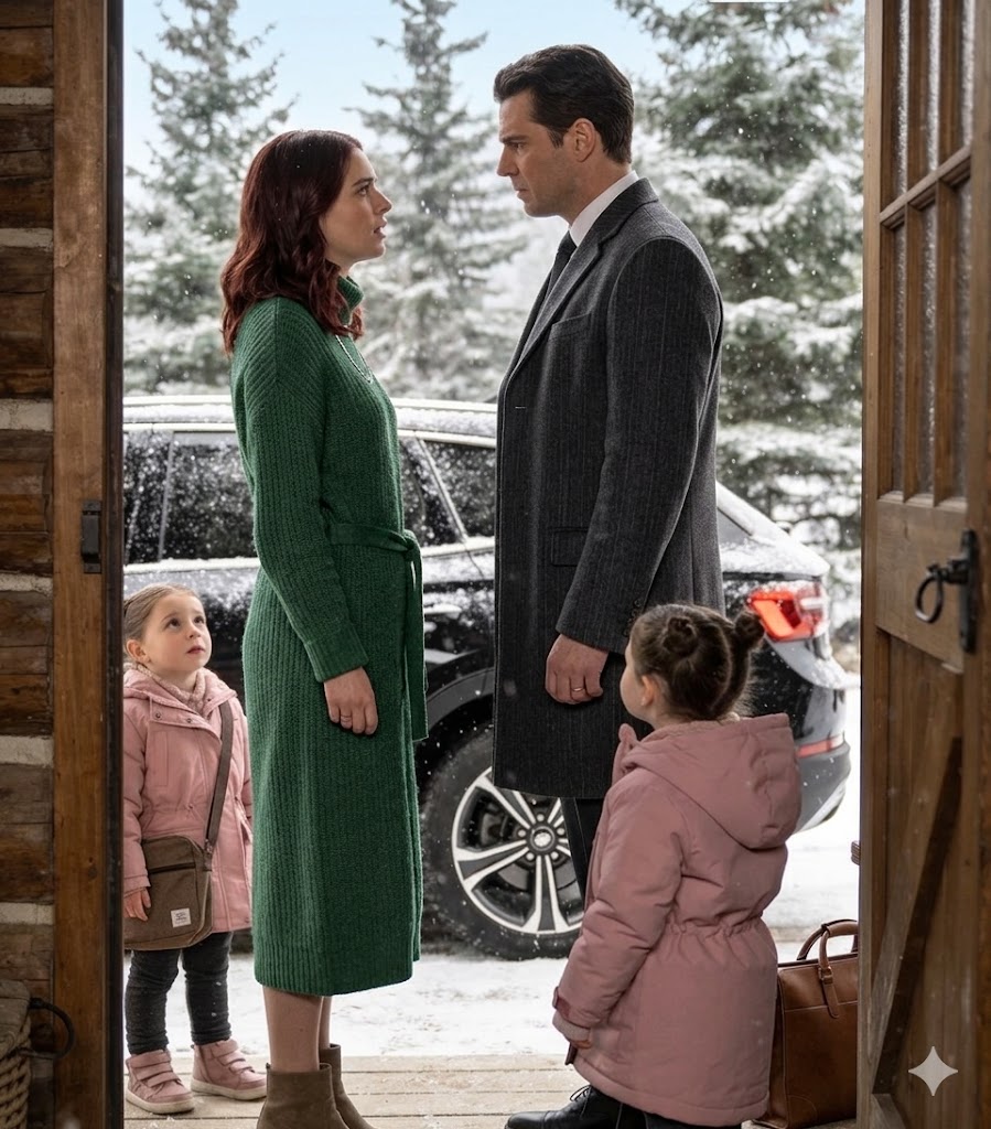 Hon hittade dem i snön och höjde dem som sin egen — fyra år senare, en miljardär gick in i hennes lilla butik och frös när han såg vad flickorna hade på sig