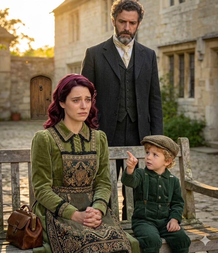 Hon var bara pigan som grät på en parkbänk… tills miljonärens 6-åriga Son gjorde något som förändrade allt