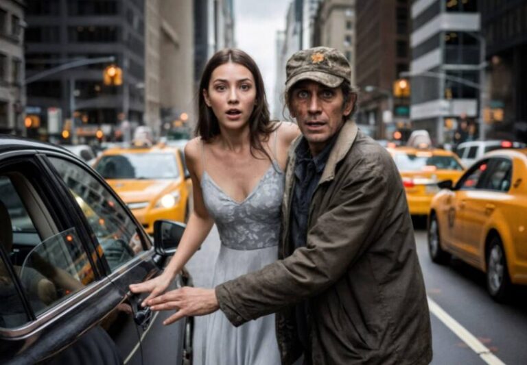 På väg till läsningen av min farfars testamente dök plötsligt en hemlös man upp framför mig.